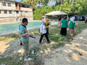 Sambang Bibit Pohon yang telah didistribusikan dan ditanam di area PP Budi Mulyo, Sentolo KP oleh Kemenhut Kab Kulon Progo